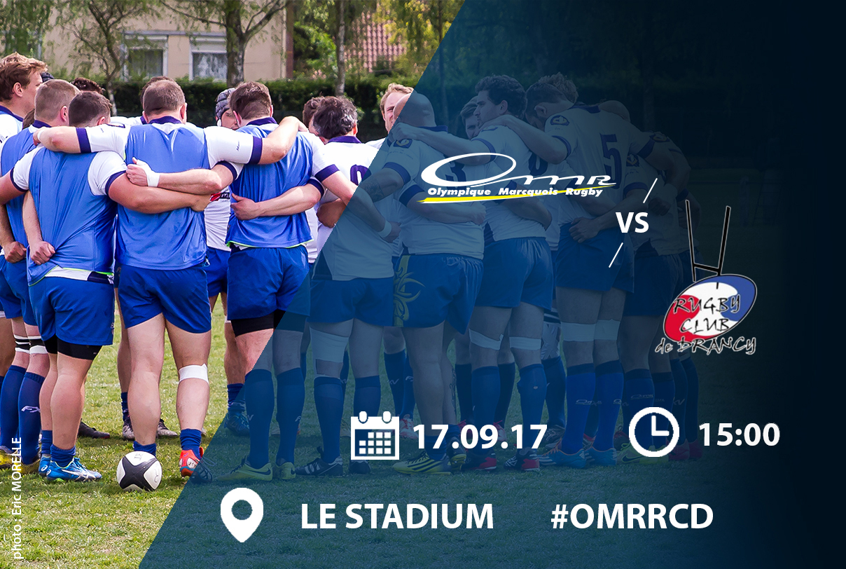 Fédérale 2 rugby Olympique Marcquois Rugby au Stadium MEL